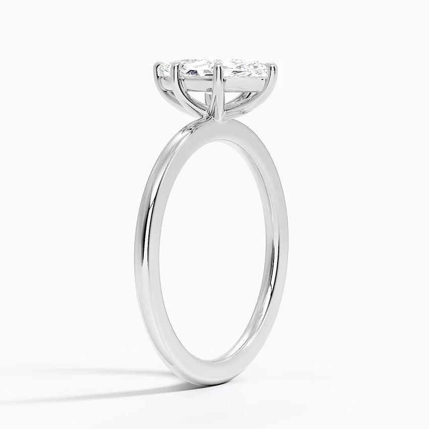 טבעת אירוסין סוליטר יהלום מרקיזה 1 קראט