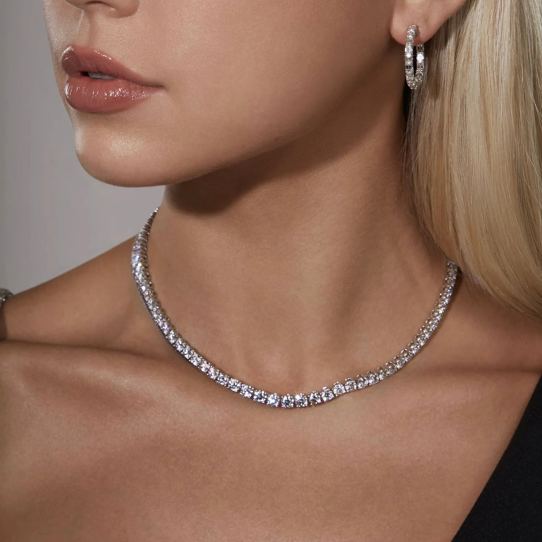 שרשרת טניס 20 קראט יהלומים