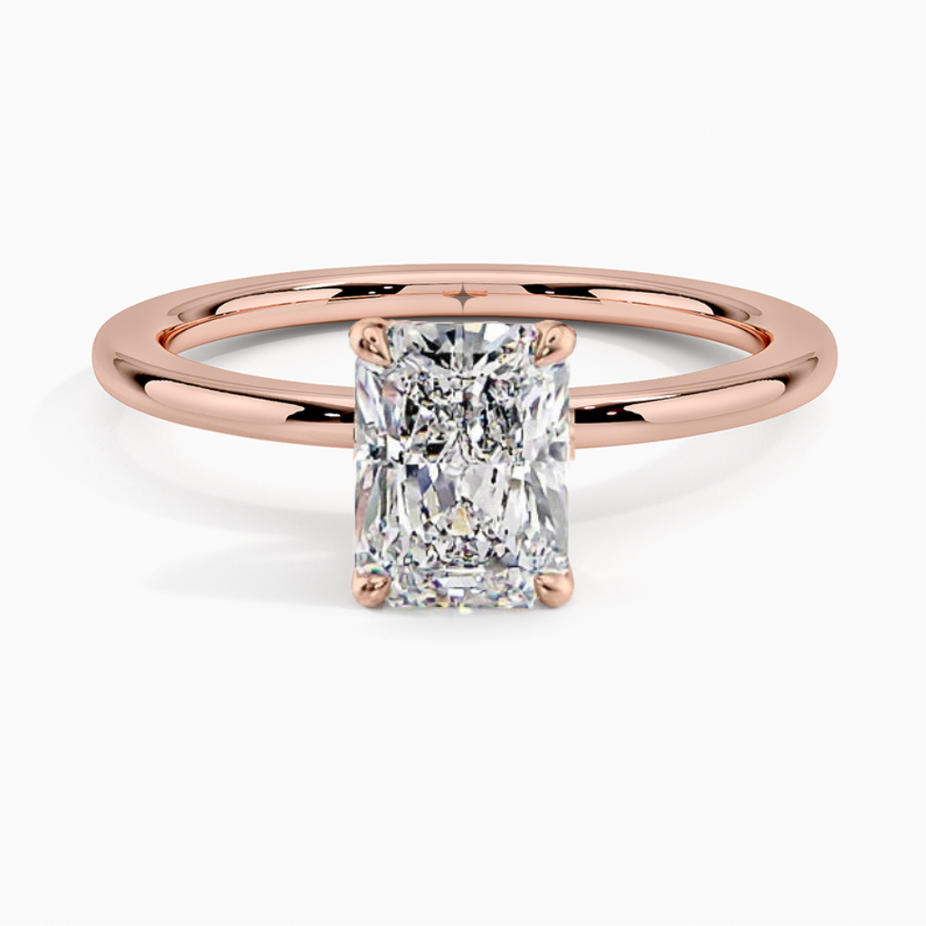 טבעת אירוסין סוליטר יהלום רדיאן 1.8 קראט