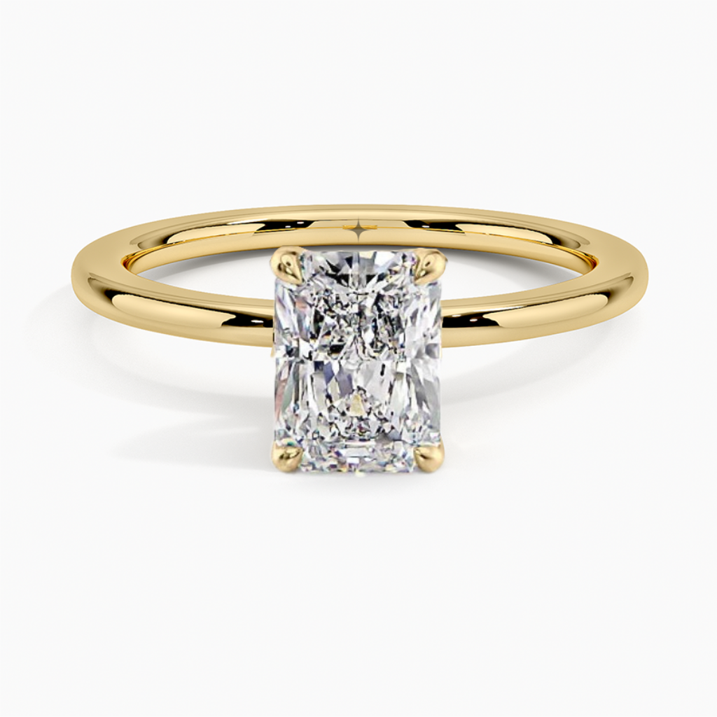 טבעת אירוסין סוליטר יהלום רדיאן 1.8 קראט